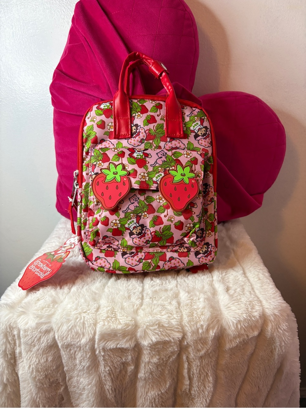 Strawberry shortcake 9 inch Mini Backpack
